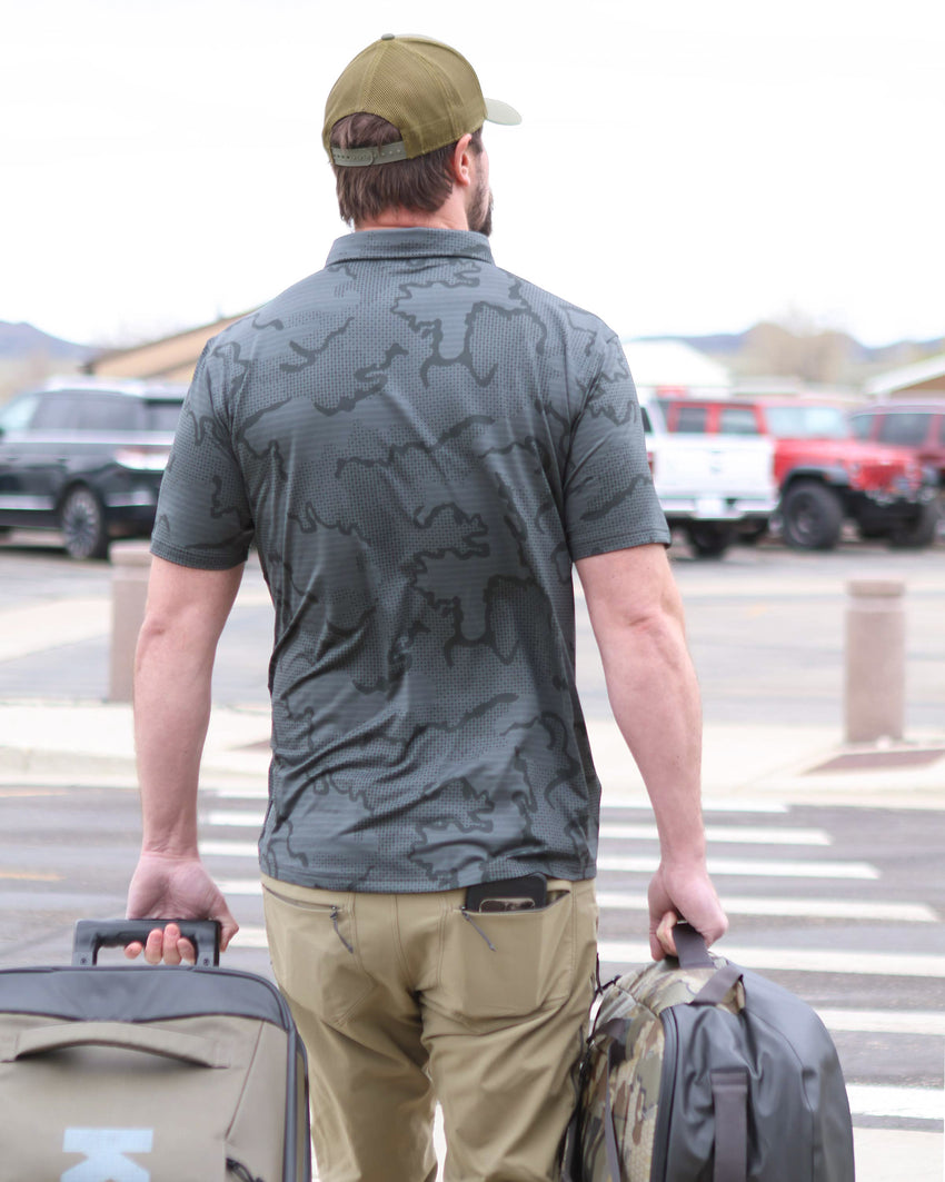 KUIU Performance Polo | Dark Sage Tonal